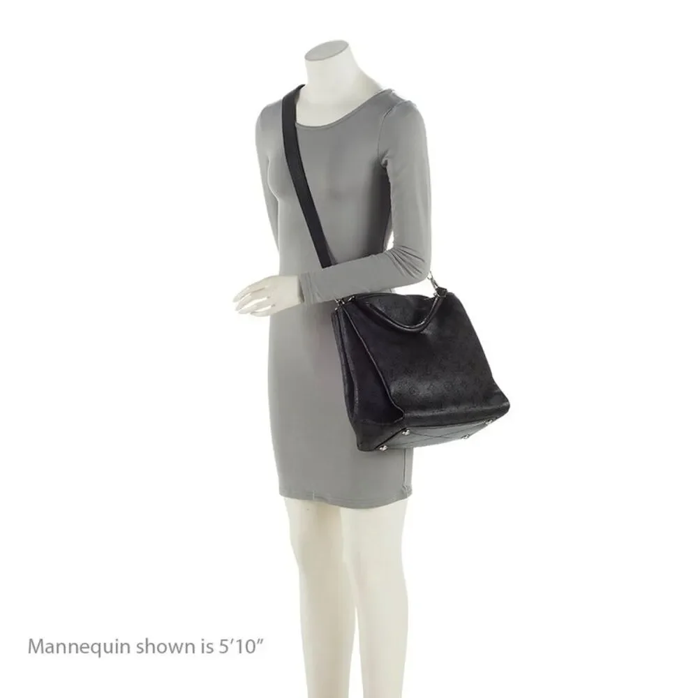 Louis Vuitton Mahina Leather Babylone PM Satchel